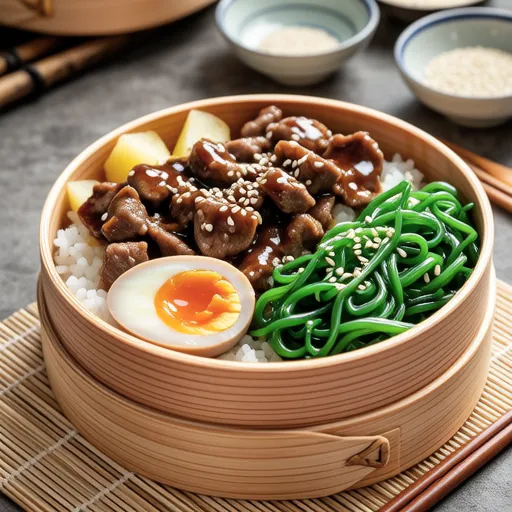 Yakiniku Nikujaga Bento