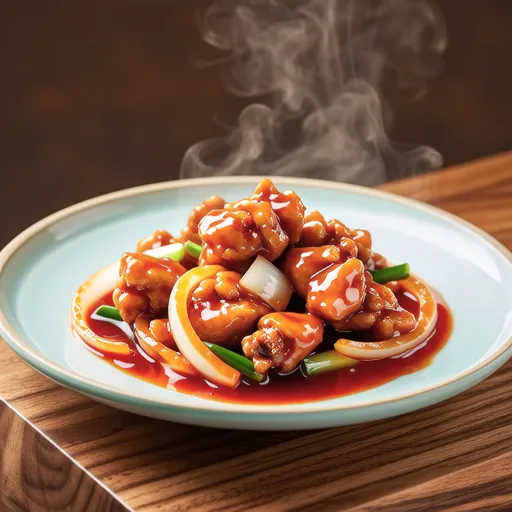 Sautéed Chicken Tenderloins with Ketchup