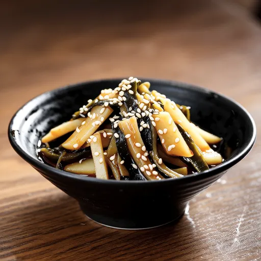 Ginger and Kombu Tsukudani