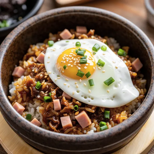 Spam Kimchi Fried Rice