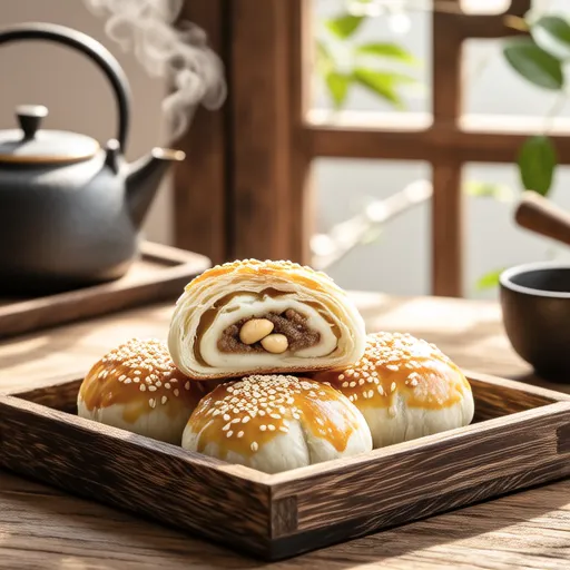 Chestnut Manju (Korean Chestnut Pastry)