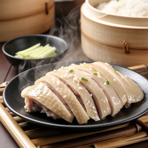 Simple Steamed Chicken