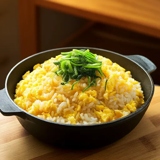 キャベツ炒めご飯