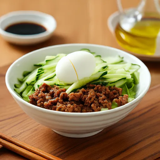 Ground Meat and Egg Salad