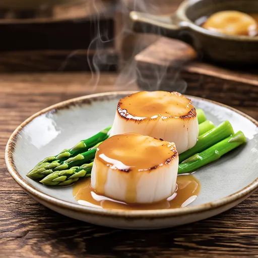 Scallops with Miso Mayo Bake