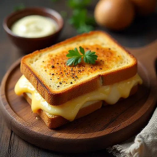 Melting Tuna Cheese Sandwich