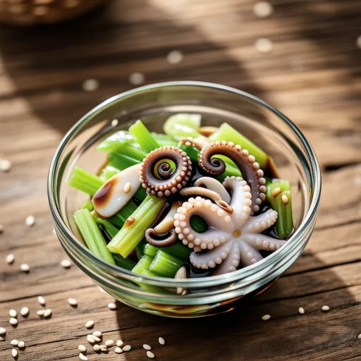 Watercress and Octopus Deli Salad