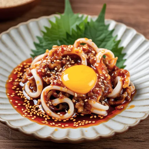 Squid Yukhoe Style