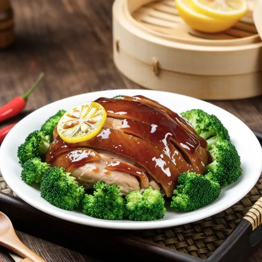 Broccoli and Chicken with Anchovy Lemon