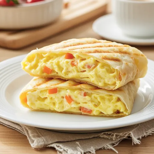 Egg Sheet Cheese Roll Sandwich