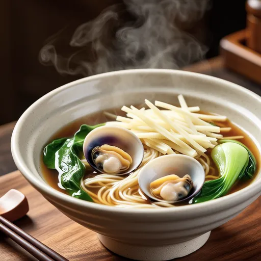 Clam and Vermicelli Ginger Soup