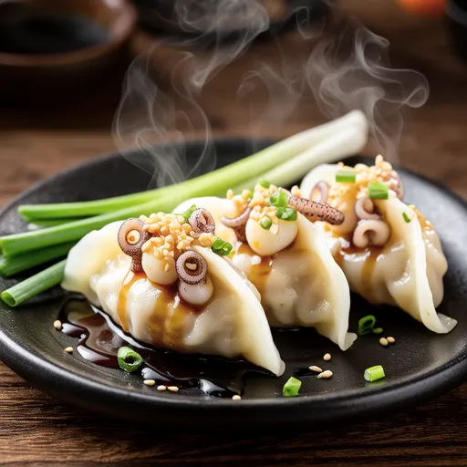 Takoyaki with White Dashi
