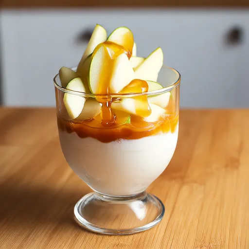 Apple and Lemon Fruit Yogurt