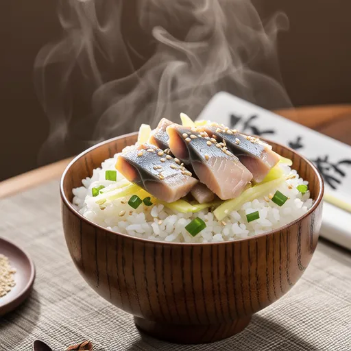 Yuzu Pepper Rice with Sardine Cans
