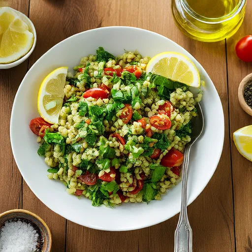 Tabule (Salada de salsa ao estilo do Oriente Médio)