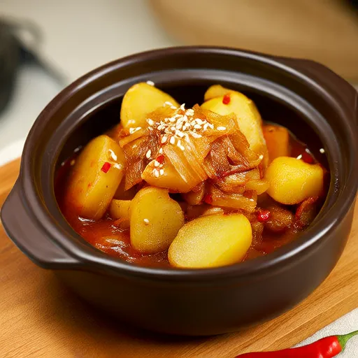 Korean Braised Potatoes (Gamja Jorim)