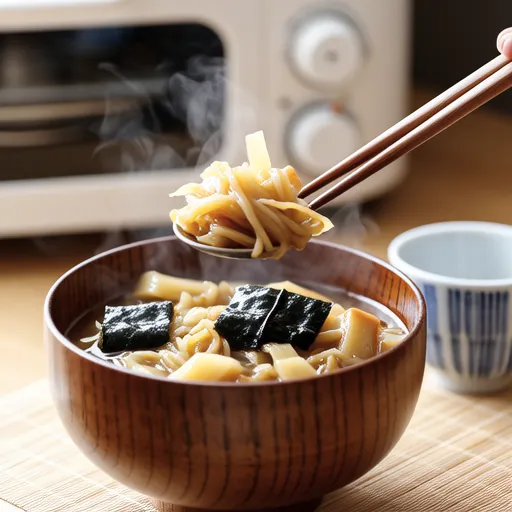 Simmered Kiriboshi Daikon and Kiri Kombu