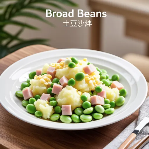 Potato Salad with Broad Beans