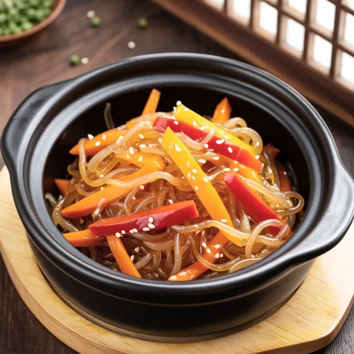 Stir-fried Bell Peppers and Konjac