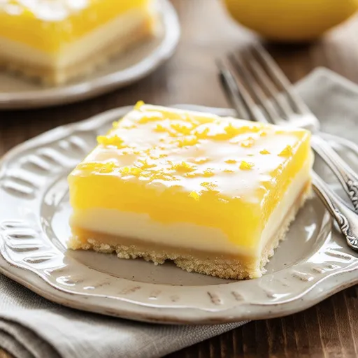 Tangy and Buttery Lemon Bars