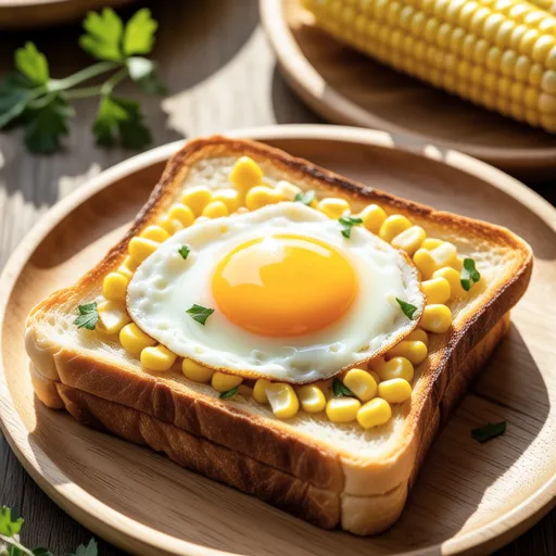 옥수수 중독 토스트