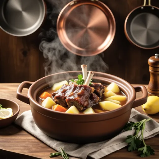Spare Ribs and Vegetable Soup