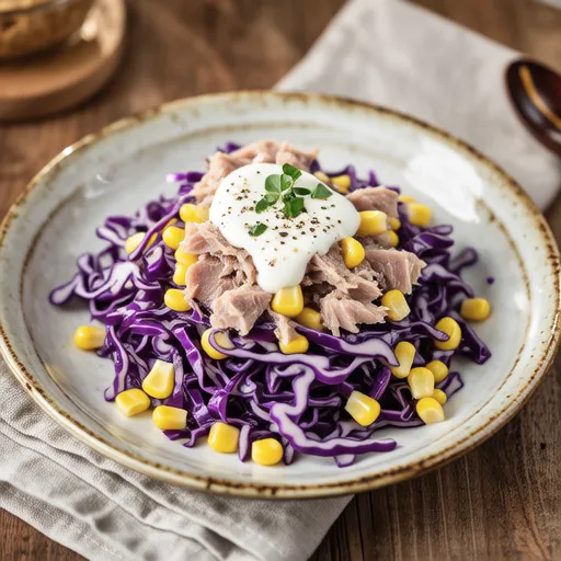 Cabbage Tuna Mayo Salad