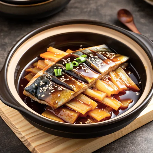 Braised Mackerel with Radish (Kkongchi Mujorim)
