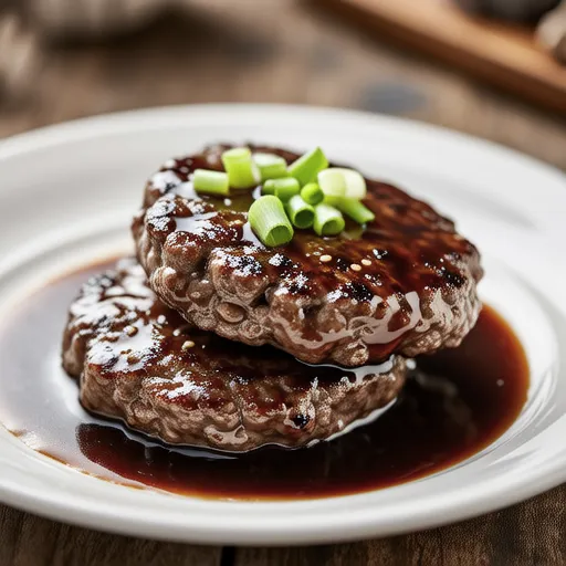 Miso Simmered Hamburg Steak