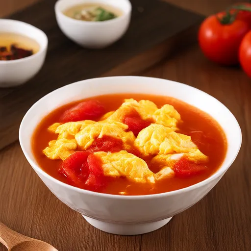 Zuppa di Pomodoro e Uova
