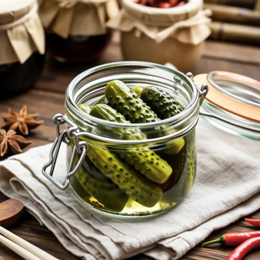 Crunchy Soy Sauce Pickled Cucumbers