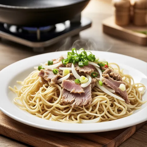 Simple Stir-fried Tuna Can