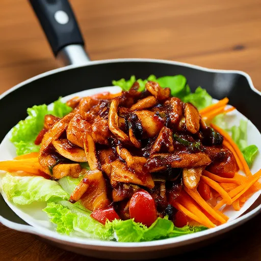 Salad ức gà cay