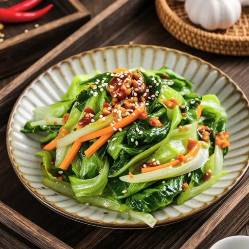 Lettuce and Shiso Namul