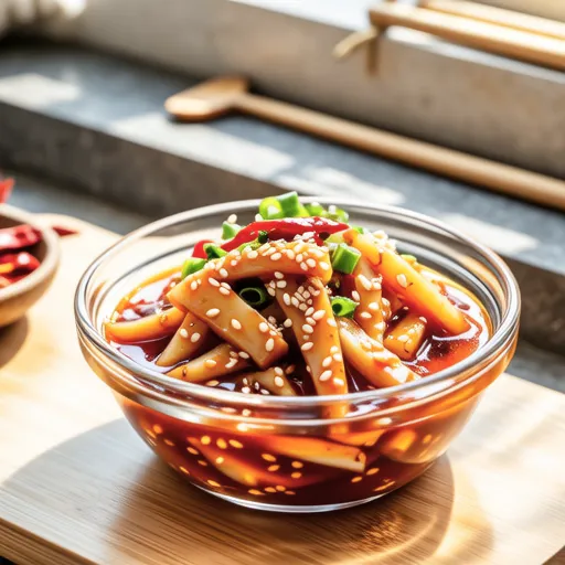 Simple Pickled Radish Side Dish