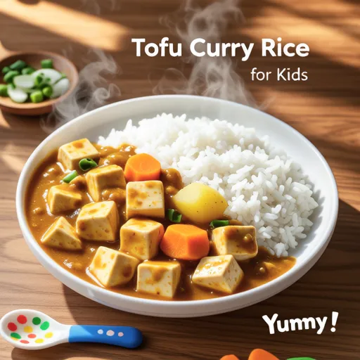 Tofu Curry Rice for Kids