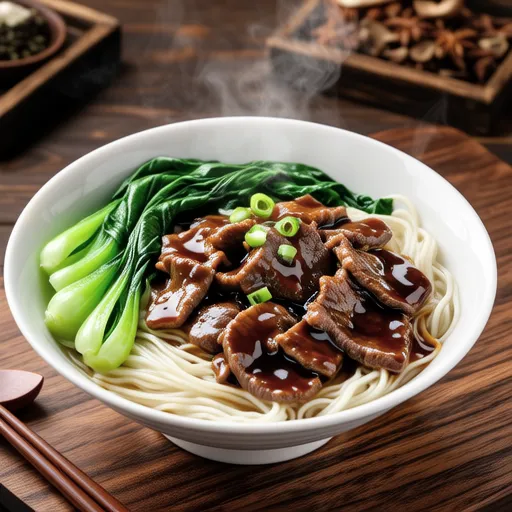 Beef and Bok Choy Sukiyaki Style