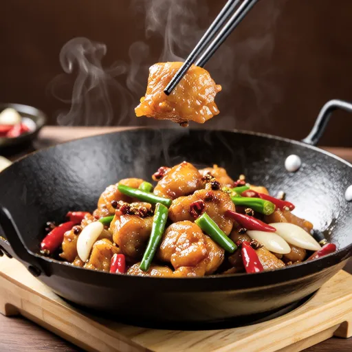 Chicken Breast Stir-fry with Shishito Peppers