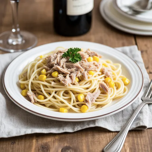 Rich Tuna Mayo Pasta