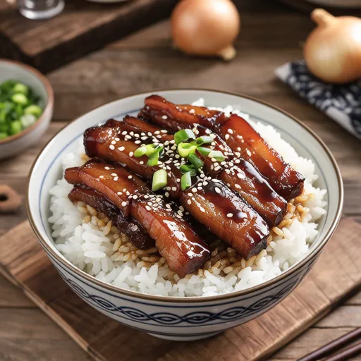 Samgyeopsal Chashu Rice Bowl