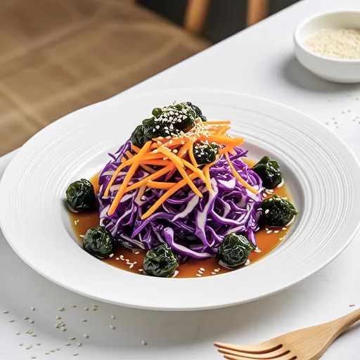 Cabbage and Wakame Salad