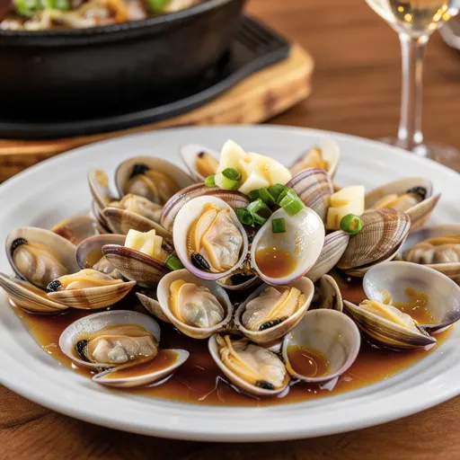 Asari Butter Yaki (Clams in Butter Sauce)
