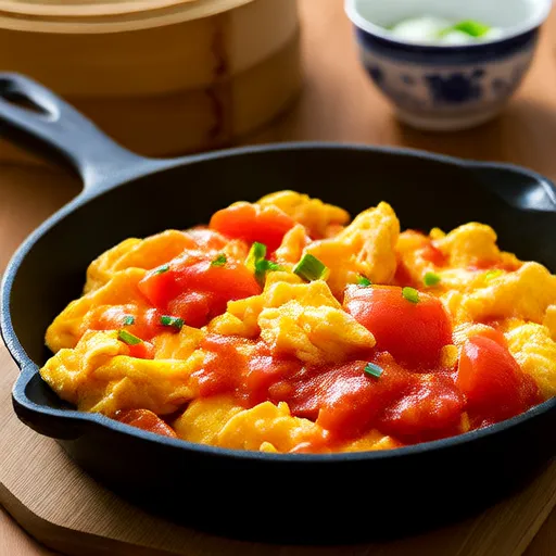 Frittura di Pomodori e Uova