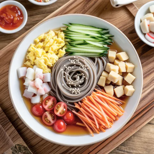 Hiyashi Chuka (Cold Japanese Noodles)
