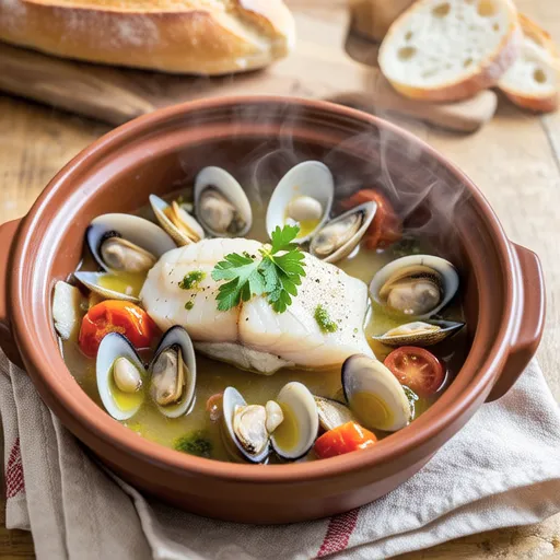 Barracuda and Clam Acqua Pazza