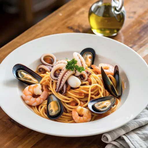 Oyster and Shrimp Pescatore