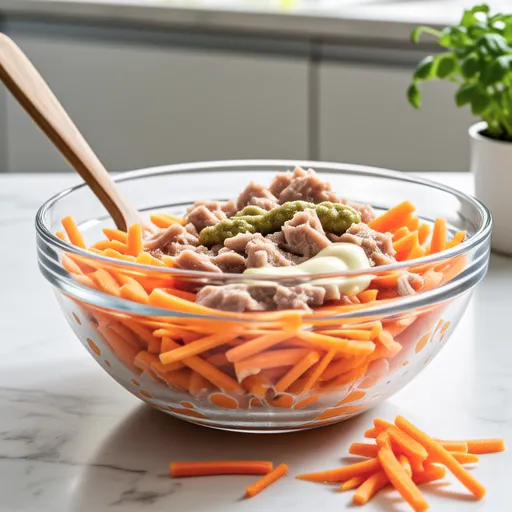 Carrot and Mustard Tuna Salad