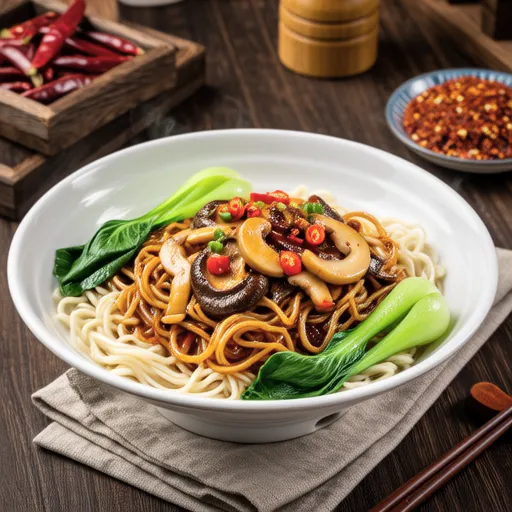 Spicy Stir-fried Udon with Cheongyang Chili