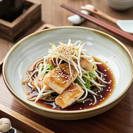 Saba Canned Miso and Bean Sprout Salad