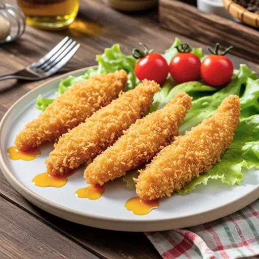 Curry Breaded Fried Sardines